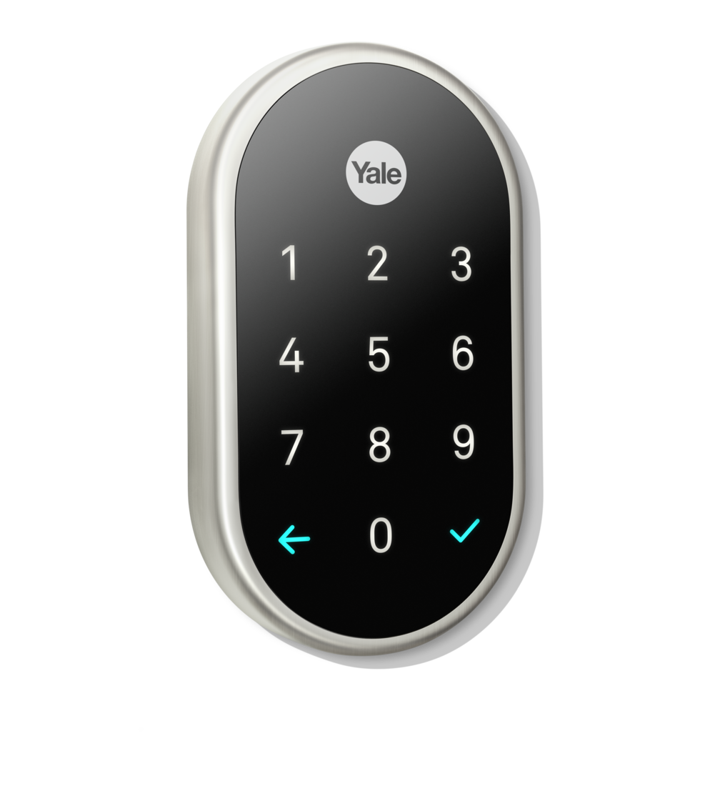 Nest x Yale Lock. The connected lock for a more secure Nest home.